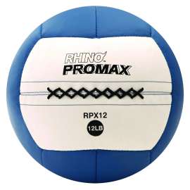 Rhino Promax Medicine Ball, 12 lb, Blue
