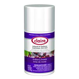 Metered Air Freshener, Mulberry Scent, 7 oz Aerosol Spray, 12/Carton
