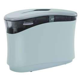 Reveal Countertop Folded Towel Dispenser, 13.3 x 5.2 x 9, Gray