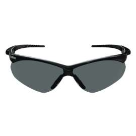 V30 Nemesis VL Safety Glasses, Black Frame, Smoke Lens, 12/Carton