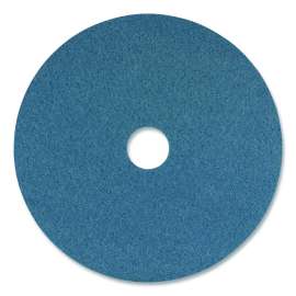Blue Cleaner Pad, 16" Diameter, Blue, 5/Carton