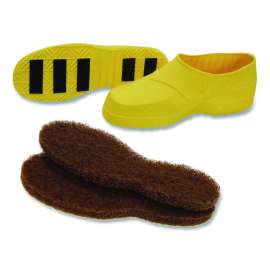 Stripping Boots, Large, Yellow, 2/Pack