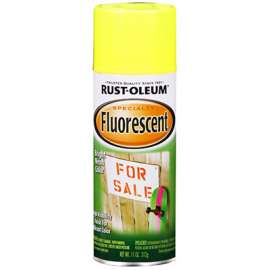 11OZ Fluo YEL Spr Paint