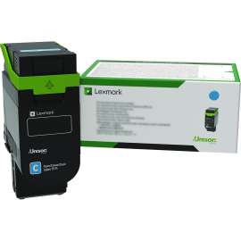 Lexmark Original High Yield Laser Toner Cartridge - Box - Return Program - Cyan - 1 Pack - 8800 Pages