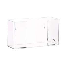 Acrylic Glove Dispenser, Single Box Capacity, 10.2 x 3.5 x 5.3, Clear