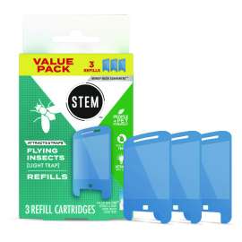 STEM Light Trap Refills, 3 Refills/Pack, 8 Packs/Carton