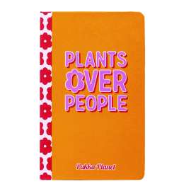 Soft Cover Eco Notebook, 1-Subject, Medium/College Rule, Orange/Pink Red/White, (96) 8.3 x 5.8 Sheets
