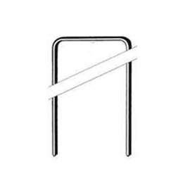 ProFIT 940041 Felt Staple, 3/8 in W Crown, 21 Gauge, Electro-Galvanized