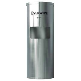 Stainless Steel Wet Wipe Stand, 15 x 15 x 37.25, Stainless Steel