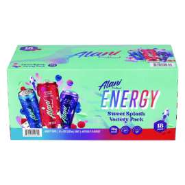 Energy Sweet Splash Variety Pack, Assorted Flavors, 12 oz Can, 18/Carton
