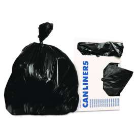 Linear Low-Density Can Liners, 16 gal, 0.5 mil, 24" x 32", Natural, 500/Carton
