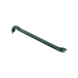 Vulcan JLO-0143L Pry Bar Nail Puller, 11 in L, V-Shape Tip, 1 in Tip, Steel, 0.75 in W