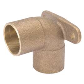 1/2" COP Drop Ear Elbow