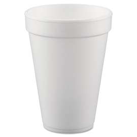 Conex Hot/Cold Foam Drinking Cups, 10oz, White, 40/Bag, 25 Bags/Carton