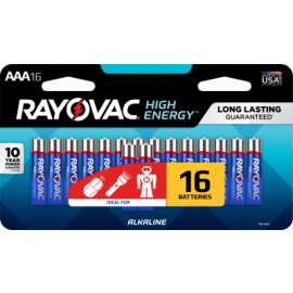 RAYO 16PK AAA Battery