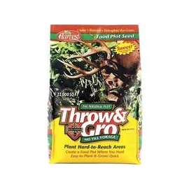 Evolved Habitats Throw & Gro EVO70505 Food Plot Seed, 5 lb Bag