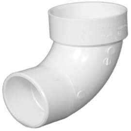 3"DWV90DEG Street Elbow