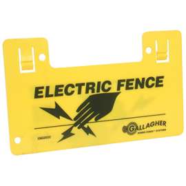 9.5x5.5 HiVis Warn Sign