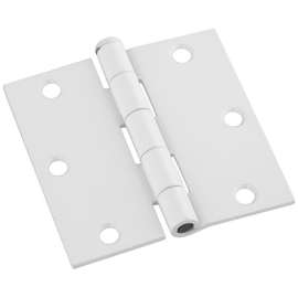 3PK 3.5" WHT DR Hinge