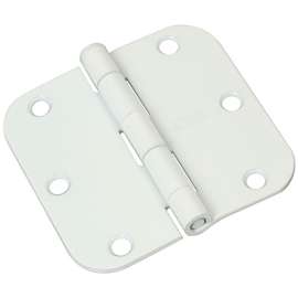 3PK 3.5" WHT DR Hinge