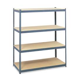 Steel Pack Archival Shelving, 69w x 33d x 84h, Gray