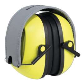 VeriShield 100 Series Passive Earmuffs, VS120FHV, 27 NRR, Hi -Viz Yellow