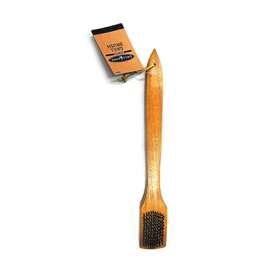 GZ 18"BRN WD BBQ Brush