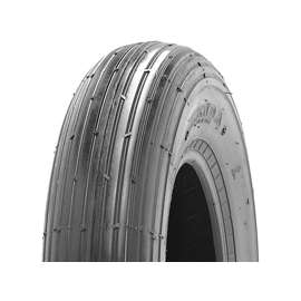 MARTIN WHEEL 408-2LW-I Wheelbarrow Tire, Ribbed Tread