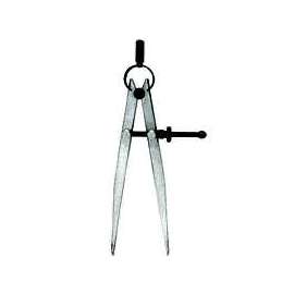 GENERAL 450-6 Divider Caliper, 0 to 6 in Span, SAE Graduation, Steel