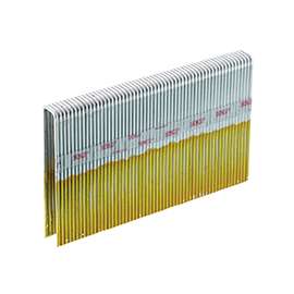 SENCO Q25BAB Wire Staple, 7/16 in W Crown, 2-1/2 in L Leg, 15 Gauge, Galvanized