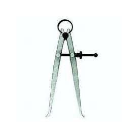 GENERAL 454-6 Caliper, 0 to 6-1/2 in, 6-1/2 in Jaw, Steel