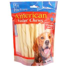 25PK Twist Dog Stick