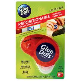 125PK Remov Glue Dots
