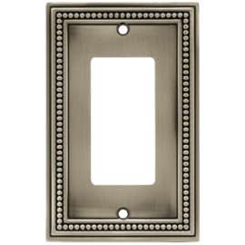 Pewt Bead 1G Deco Plate