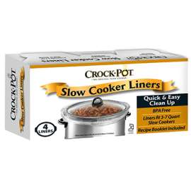 4PK Crock Pot Liner