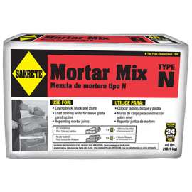 40LB Type N Mortar Mix