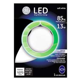 GE 13W SW BR40 FLD Bulb