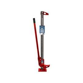 REESE TOWPOWER 7033400 Frame Jack, 7000 lb, 48 in Lift, Steel, Black/Red