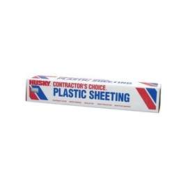 POLY-AMERICA CF0212-200C Painter's Sheeting, 200 ft L, 12 ft W, Clear