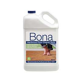 Bona WM700056001 Floor Cleaner, 160 oz, Liquid, Mild, Light Blue
