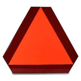 Slow Vehicle Sign Decal