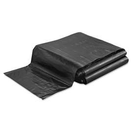 Low Density Economy Ecosac, 45 gal, 1.5 mil, 40" x 48", Black, 100/Carton