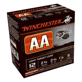 25RND 12GA #8 Targ Load