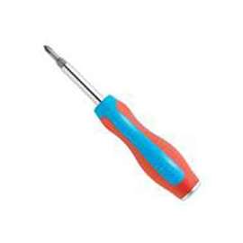 CHANNELLOCK 61CB Screwdriver, #1, #2, 1/4 in, 1/4 in, 3/16 in, 5/16 in Tip, Vanadium Steel Blade