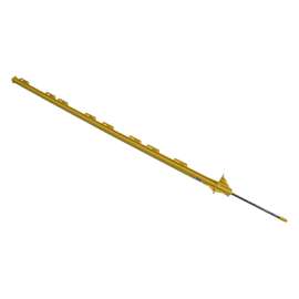 48" YEL Step Poly Post