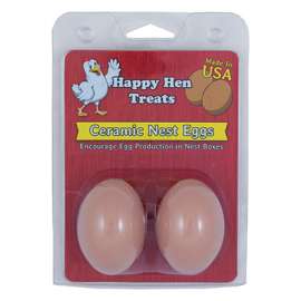 2PK BRN Cera Nest Eggs