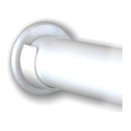 2PK WHT Pole Socket