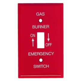 RED 1G Gas Burner Plate