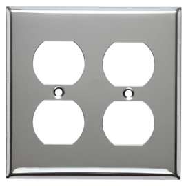 CHR 2G DPLX Wall Plate
