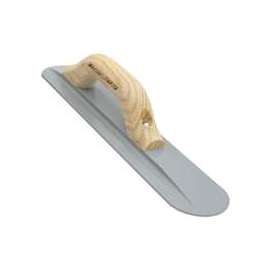 Marshalltown 143 Hand Float, 16 in L Blade, 3-1/8 in W Blade, Magnesium Blade, Round End Blade, Wood Handle